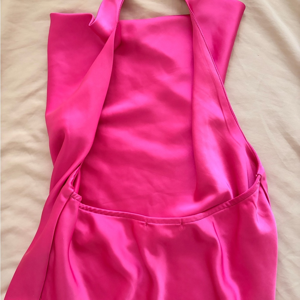 Iris Pink Halter Top - Picture 4 of 5